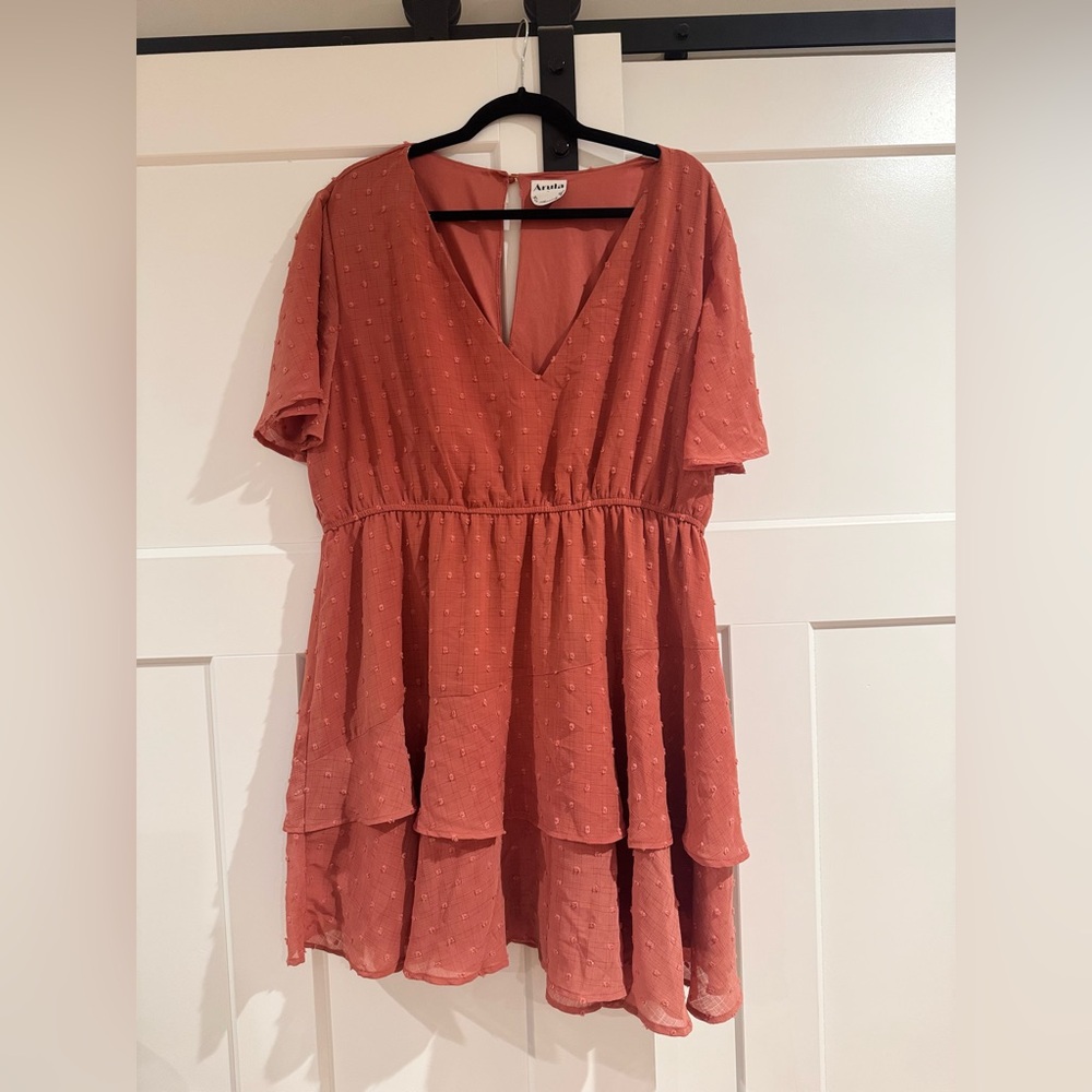 Arula Terracotta Sleeveless‎ Top